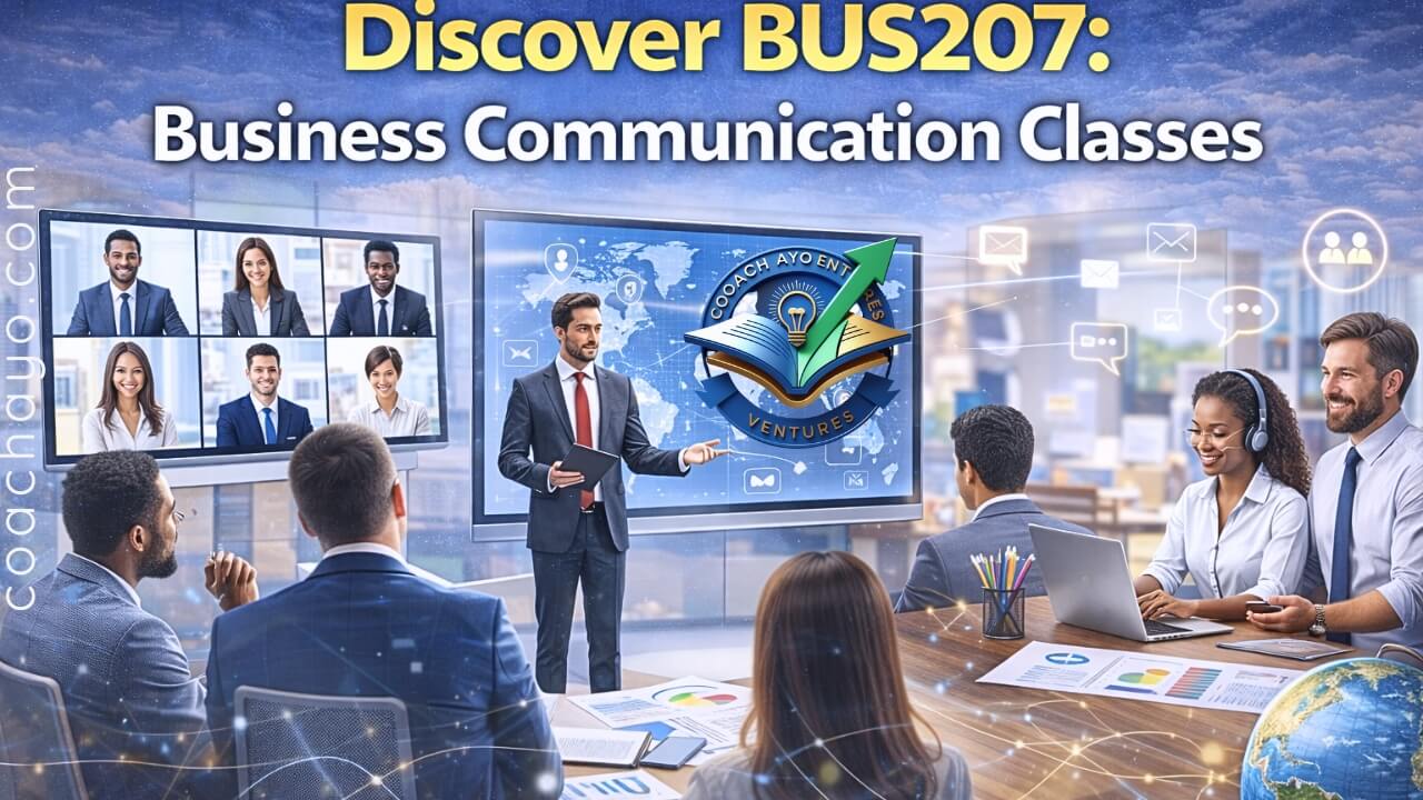 Discover BUS207: Business Communication Classes