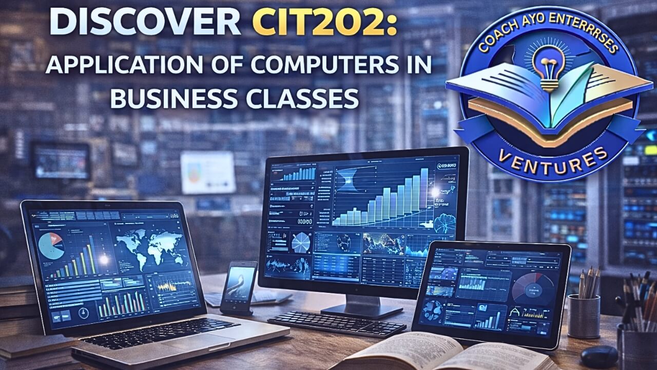 Discover CIT202: Application of Computers in Business Classes