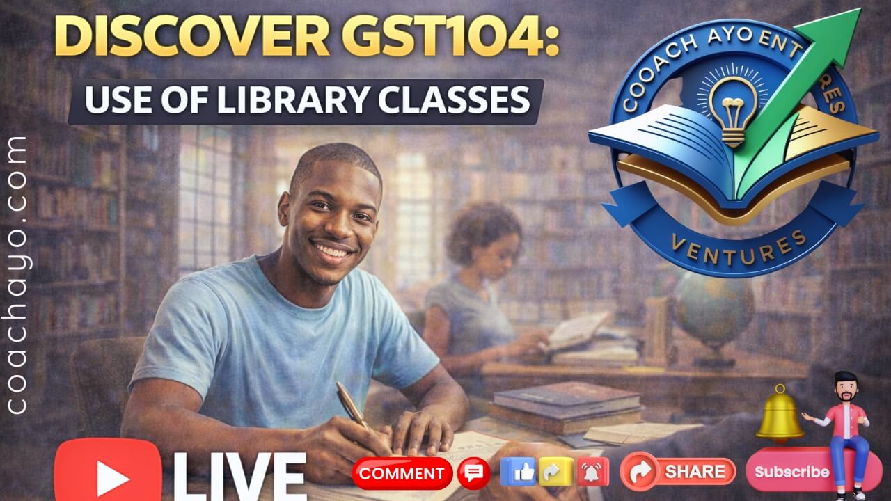 Discover GST104: Use of Library Classes