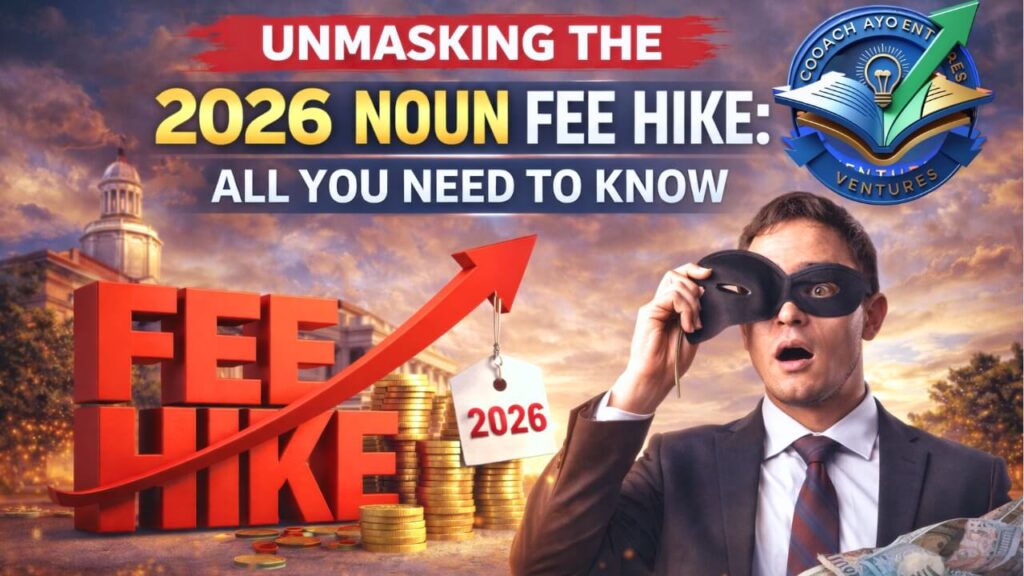 Unmasking the 2026 NOUN Fee Hike: All You Need to Know