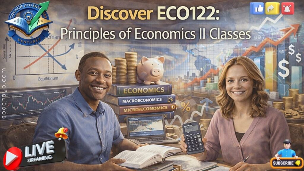 Discover ECO122: Principles of Economics II Classes