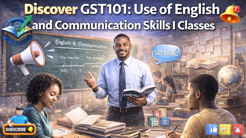 Discover GST101: Use of English and Communication Skills I Classes