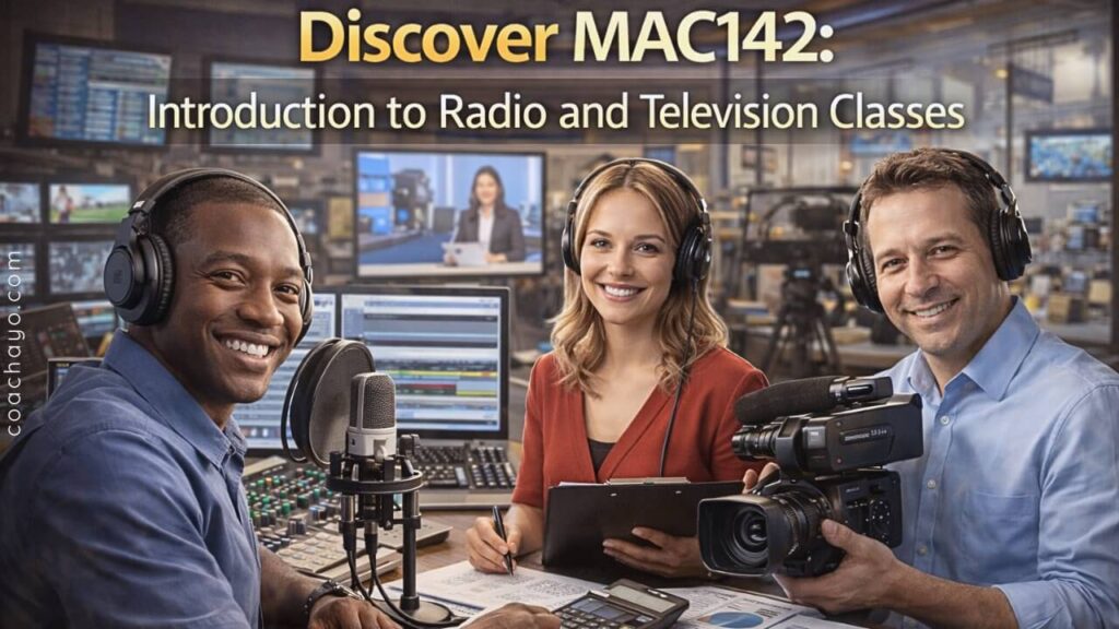 Discover MAC142: Introduction to Radio and Television Classes
