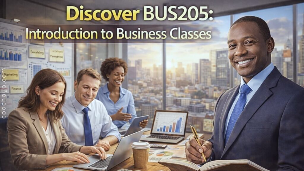 Discover BUS205: Introduction to Business Classes