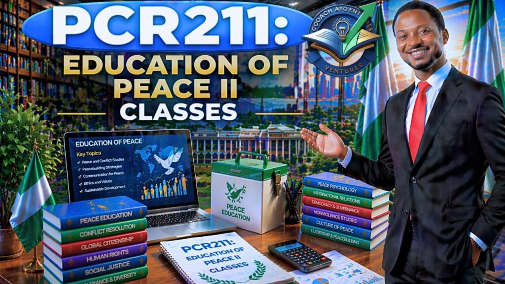 Discover PCR211: Education of Peace II Classes