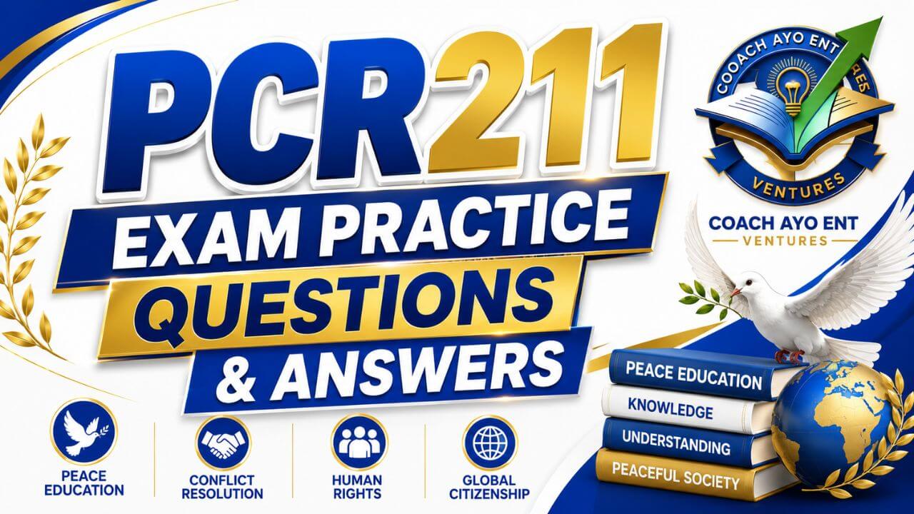 PCR211 EXAM PRACTICE QUESTIONS AND ANSWERS