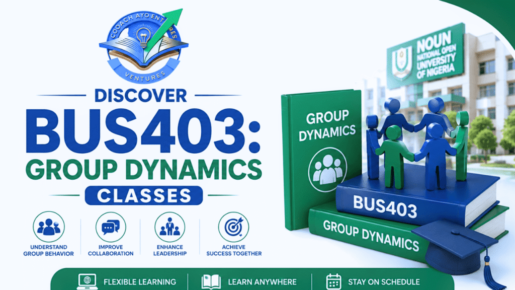 Discover BUS403: Group Dynamics Classes