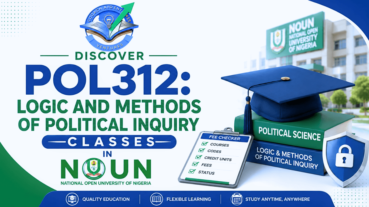 Discover POL312: Logic and Methods of Political Inquiry Classes
